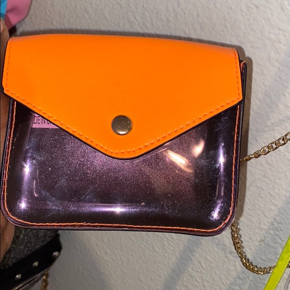 fiery orange